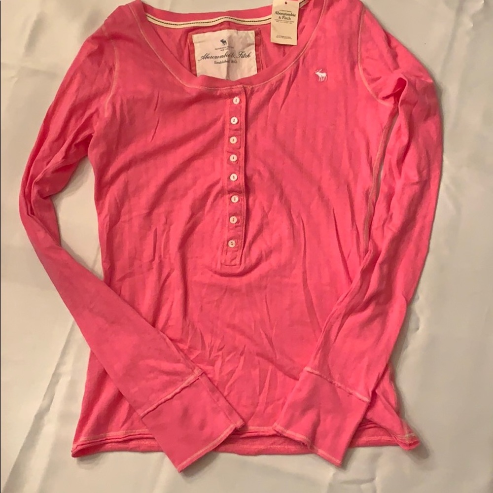 Abercrombie & Fitch Pink Shirt